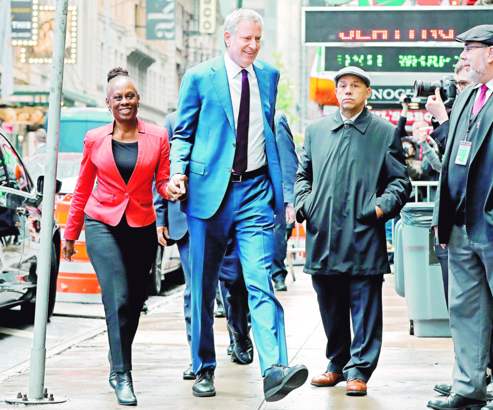 Bill de Blasio rusza na Biały Dom