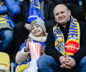 Arka Gdynia - Jagiellonia Białystok: Zdjęcia kibiców i zawodników z meczu 29. kolejki PKO BP Ekstraklasy