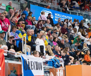 Halowe Mistrzostwa Świata w Lekkoatletyce Kujawy Pomorze 26 w Toruniu. Zdjęcia kibiców i zawodników z 1. dnia imprezy