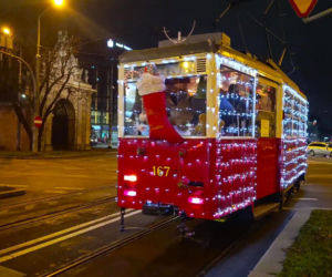 Świąteczne tramwaje w Szczecinie