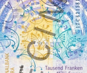 Nowy wzór banknotu o nominale 1000 franków 