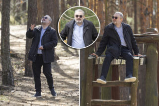 Energia rozpiera Karola Karskiego! Został przyłapany na spacerze [MAMY ZDJĘCIA]