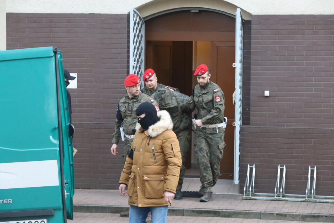 Żołnierz zatrzymany po strzelaninie w Mielniku