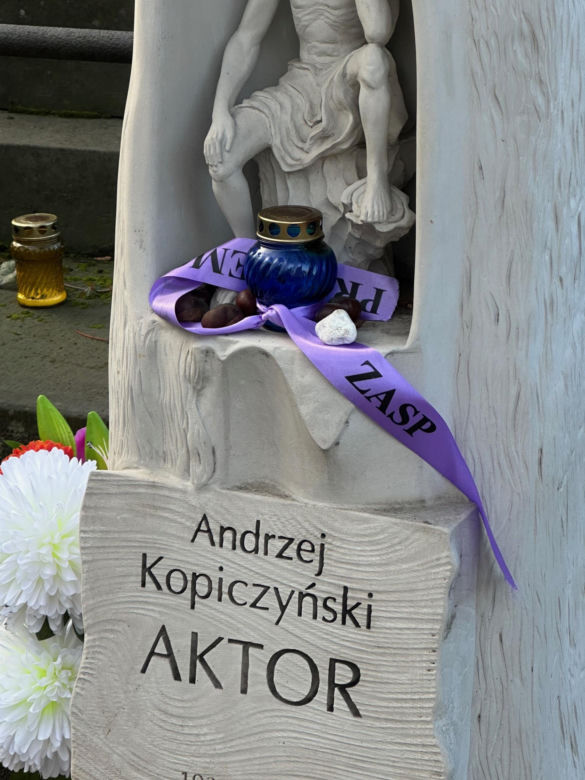 Andrzej Kopiczyński, odwiedziliśmy jego grób. Oto co zastaliśmy na miejscu