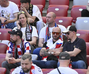 Kibice na finale Pucharu Polski: Górnik - Raków