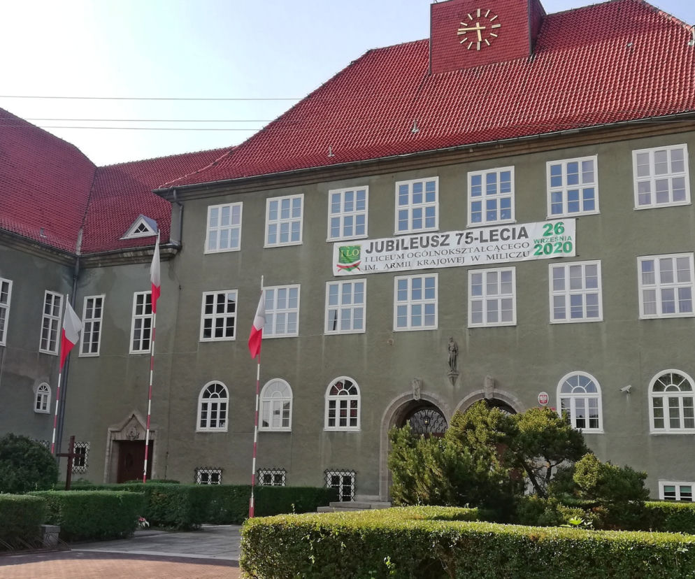 I Liceum Ogólnokształcące w Miliczu obchodzi w tym roku 75. urodziny