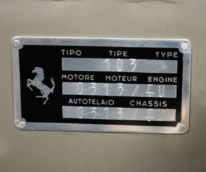 Ferrari 250 GT Europa Coupé Vignale