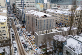 Budowa Muzeum Getta Warszawskiego - nowe zdjęcia! Styczeń 2026 rok