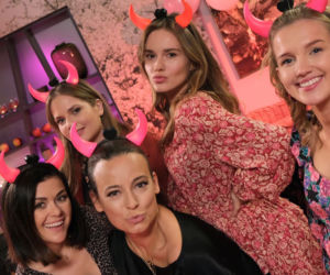 M jak miłość odc. 1632. Franka (Dominika Kachlik), Ala (Alicja Ostolska), Kinga (Katarzyna Cichopek), Magda (Anna Mucha), Anita (Melania Grzesiewicz)