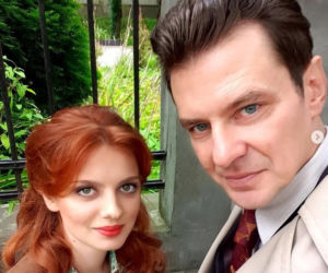 Stulecie Winnych 4 sezon: Adam Komornicki (Marcin Kwaśny), Kasia Borkowska (Weronika Humaj)