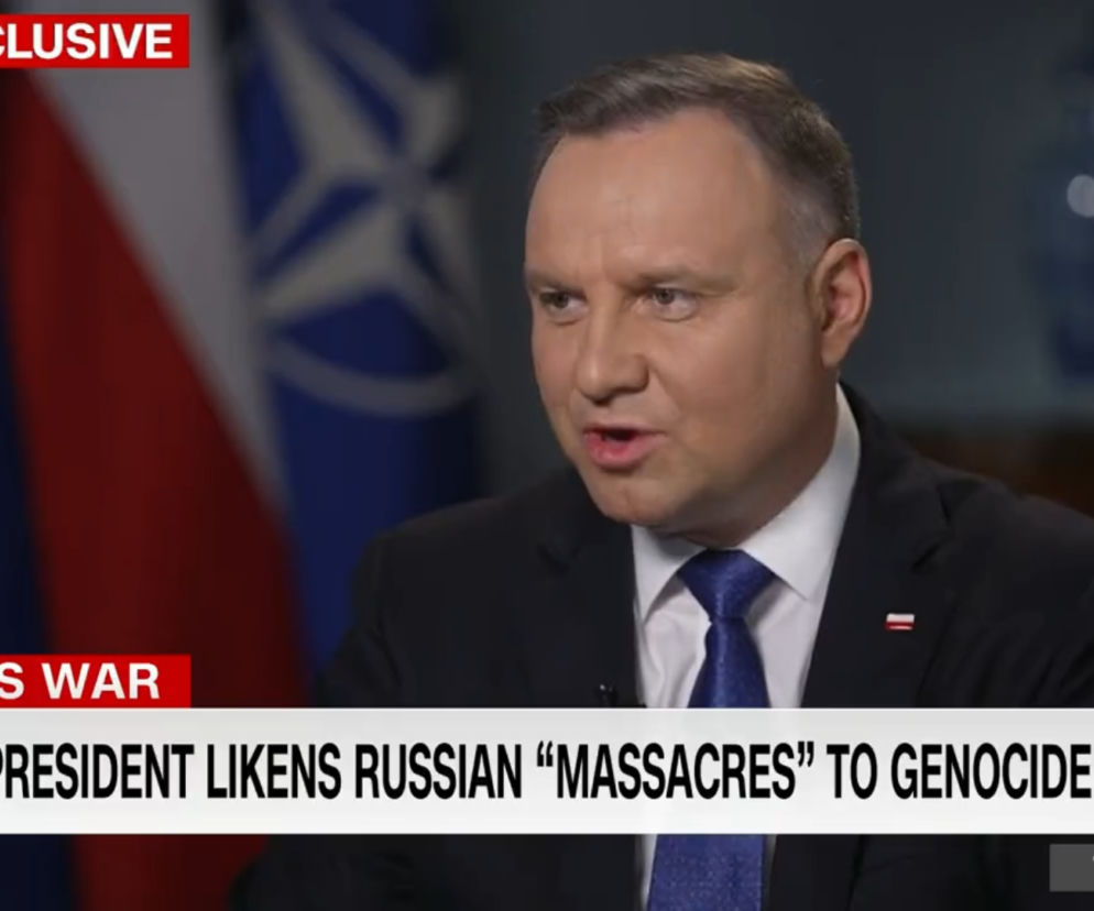 Czy Polska jest zagrożona rosyjską agresją? Jednoznacza odpowiedź Dudy w wywiadzie dla CNN [WIDEO]