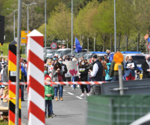 Protest na granicy polsko-niemieckiej w Lubieszynie