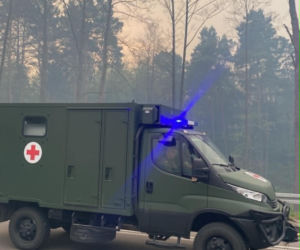 Pożar w woj. lubelskim