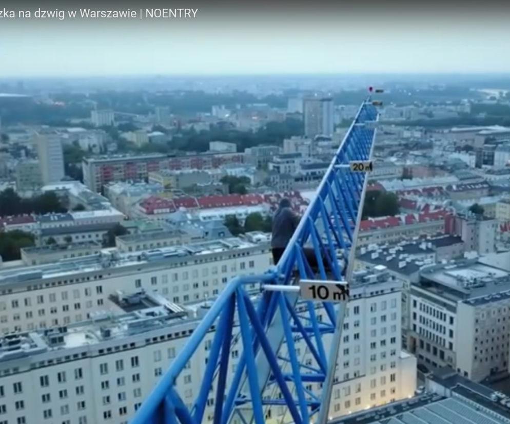 Wspinaczka na dźwig