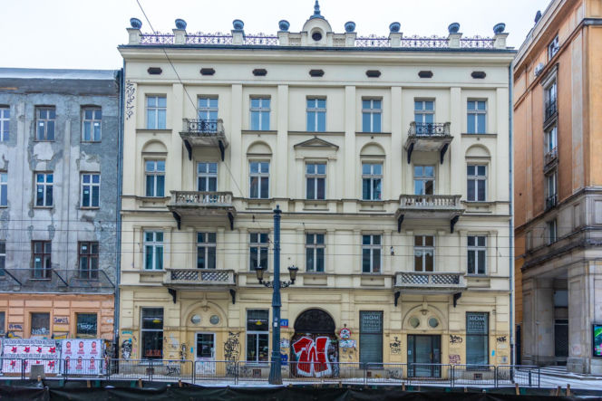 Graffiti w centrum Warszawy w 2026 r.