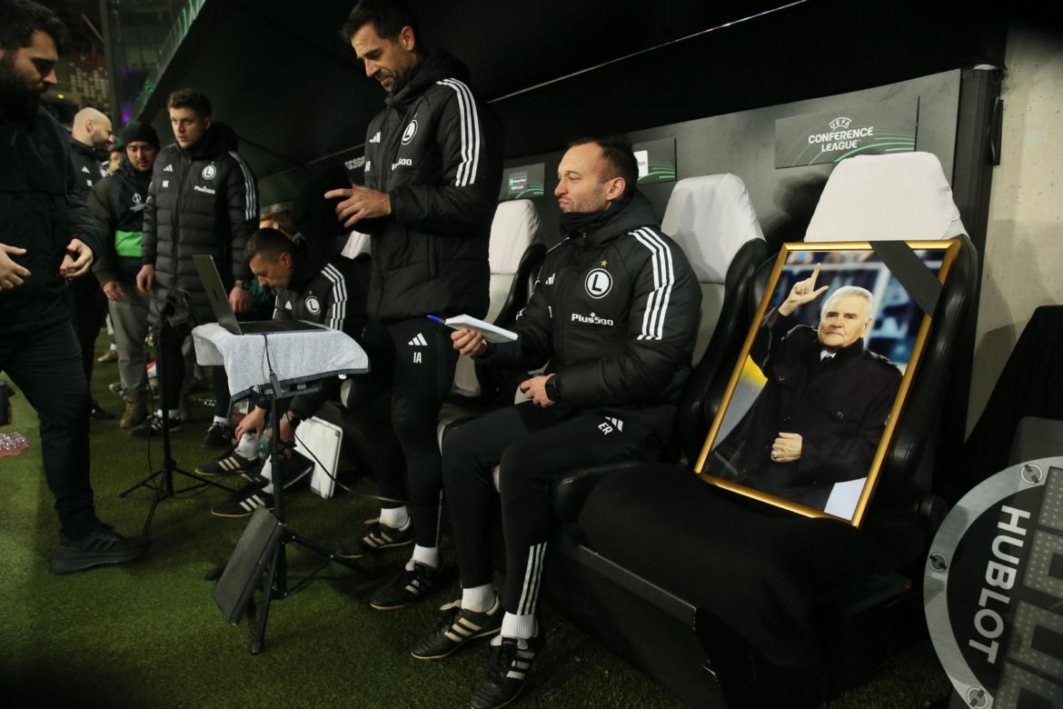 Legia - Lugano pożegnanie Brychczego