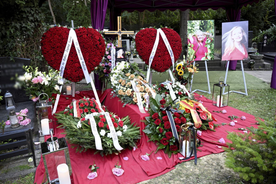 Tak wygląda grób Katarzyny Stoparczyk. Została pochowana na prywatnej uroczystości