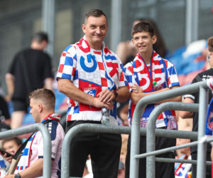 Górnik Zabrze - AS Monaco: Zdjęcia kibiców i zawodników z meczu eliminacji Ligi Konferencji