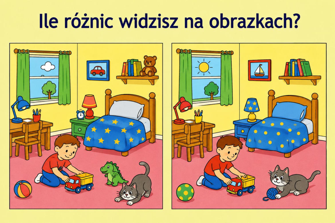 Co jest nie tak na tych zdjęciach? Większość osób nie zauważa błędu