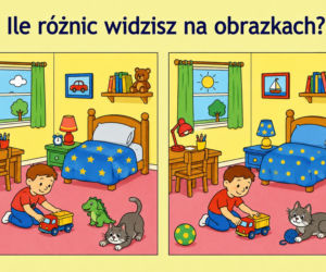 Co jest nie tak na tych zdjęciach? Większość osób nie zauważa błędu