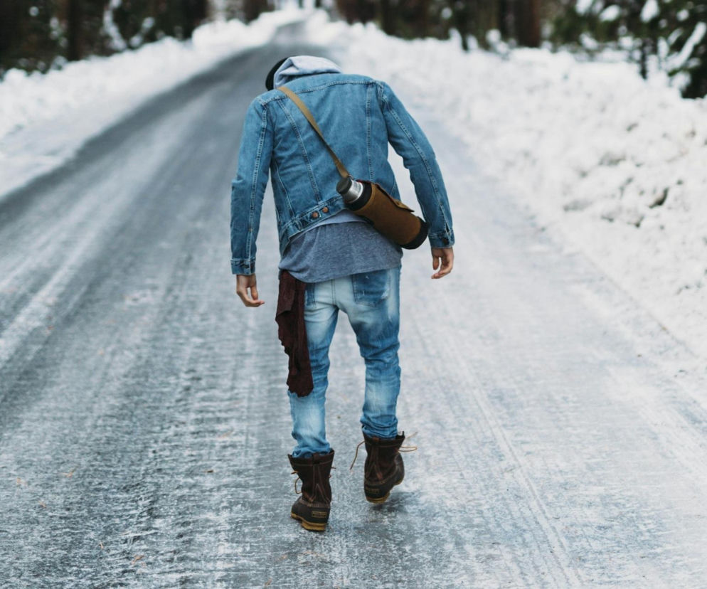 Gołoledź / zdjęcie ilustracyjne