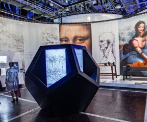 To fragmenty wystawy Leonardo da Vinci - Energia Umysłu