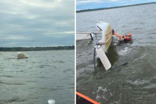 Dramat na zalewie pod Wrocławiem. Silny wiatr uwięził żeglarzy