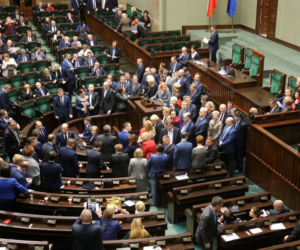 SEJM PROTEST PO