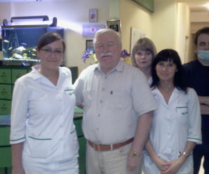 Lech Wałęsa w szpitalu