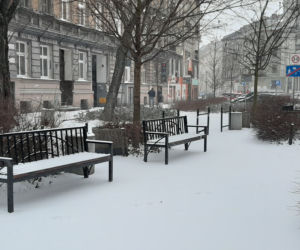 Poznańskie ulice o poranku 8.02