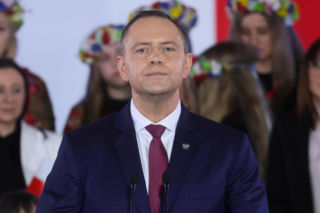 Radny PSL z zarzutem za mem o Nawrockim. Chodzi o porównanie do Shreka