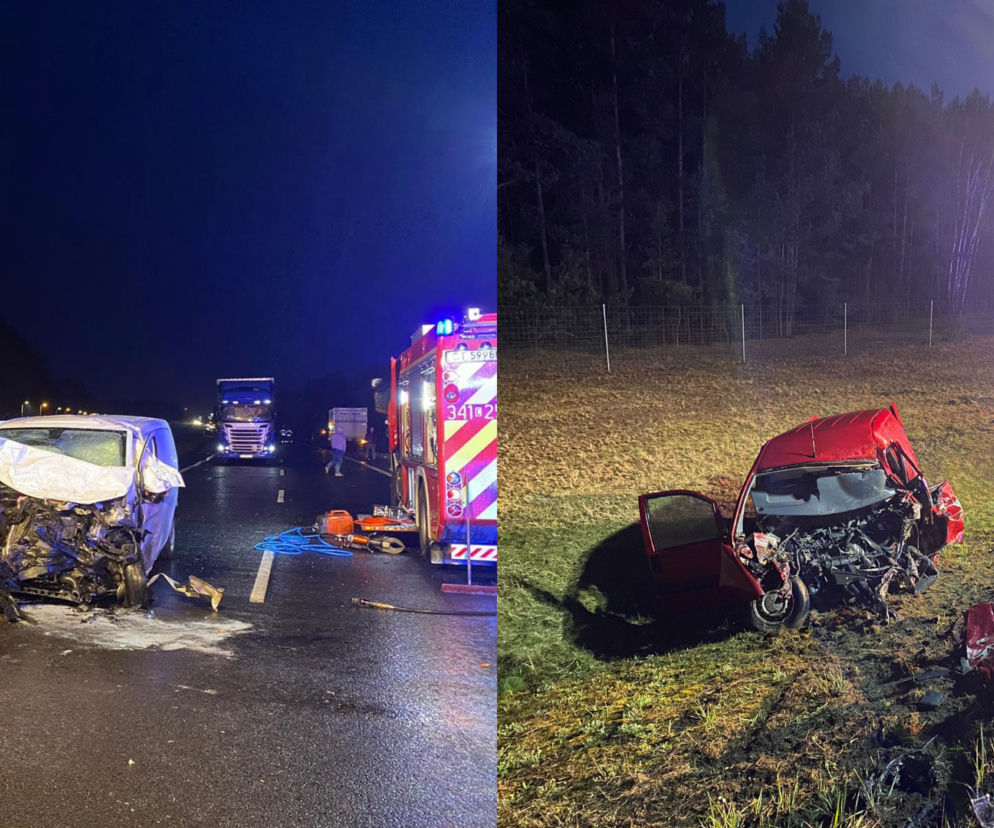 Koszmarny wypadek pod Toruniem. Trzy osoby nie żyją, S10 zablokowana