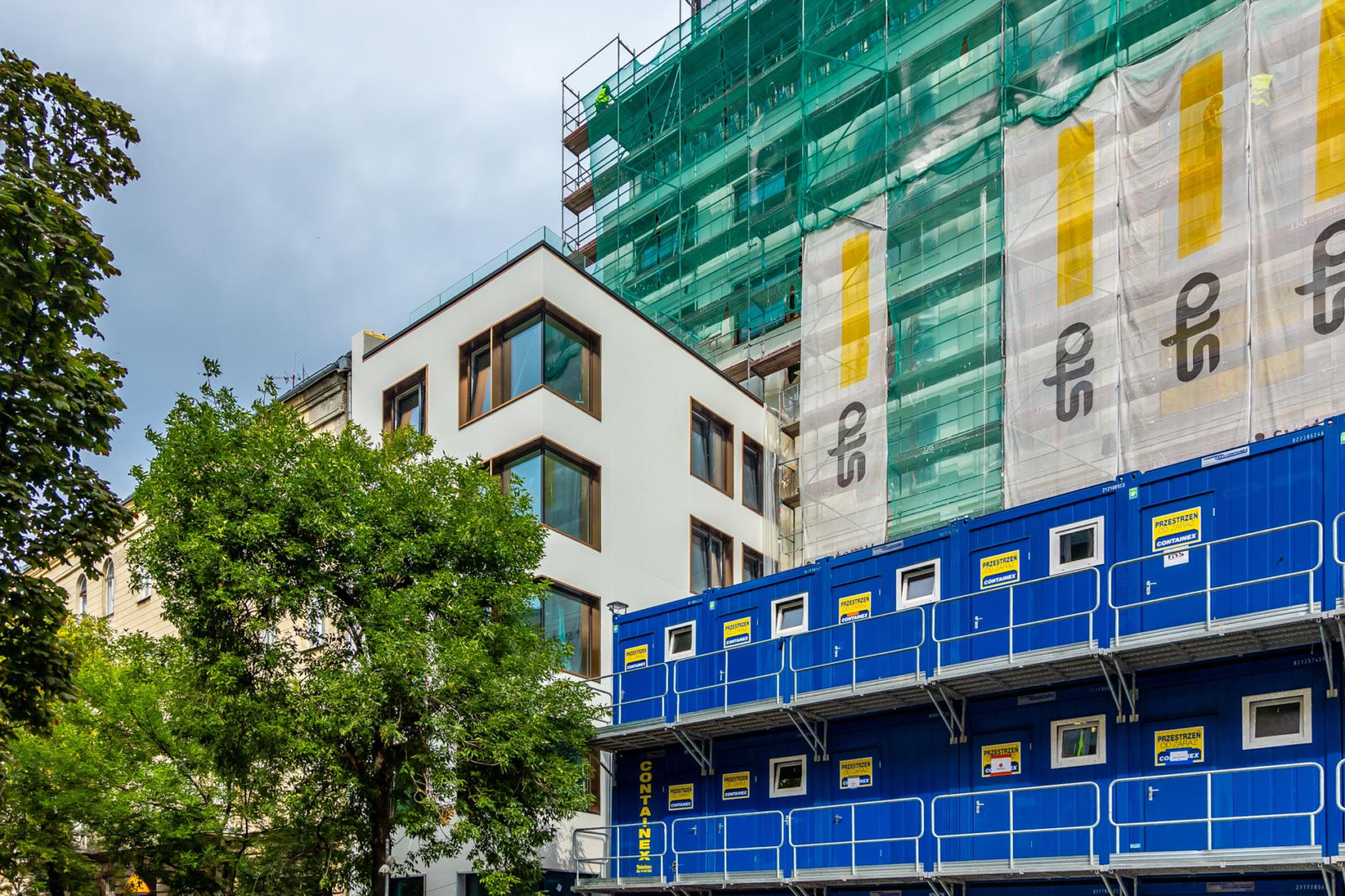 Budowa hotelu Canopy by Hilton Warsaw przy ul. Wilczej 50/52 w Warszawie