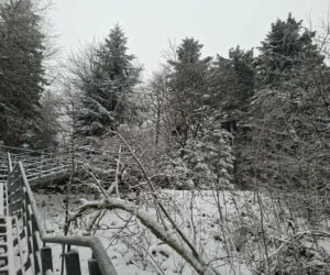 Majestatycznie, zimowo, jak w bajkowej Narnii. Tak Nowy Rok wita Święty Krzyż