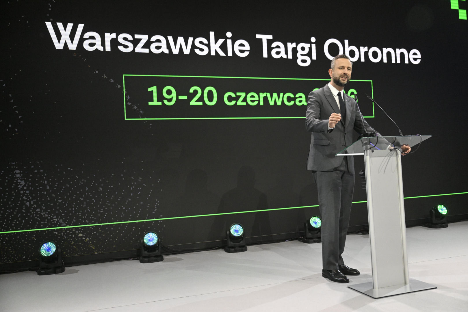Władysław Kosiniak-Kamysz na warszawskich Targach Obronnych w Expo XXI