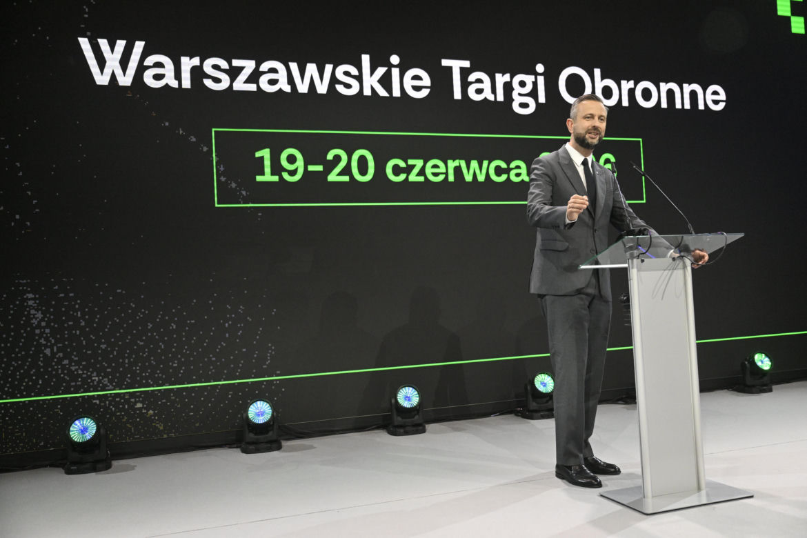 Władysław Kosiniak-Kamysz na warszawskich Targach Obronnych w Expo XXI