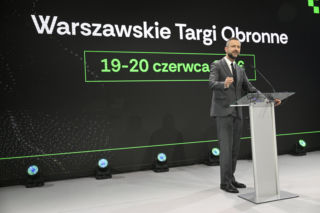 Władysław Kosiniak-Kamysz na warszawskich Targach Obronnych w Expo XXI