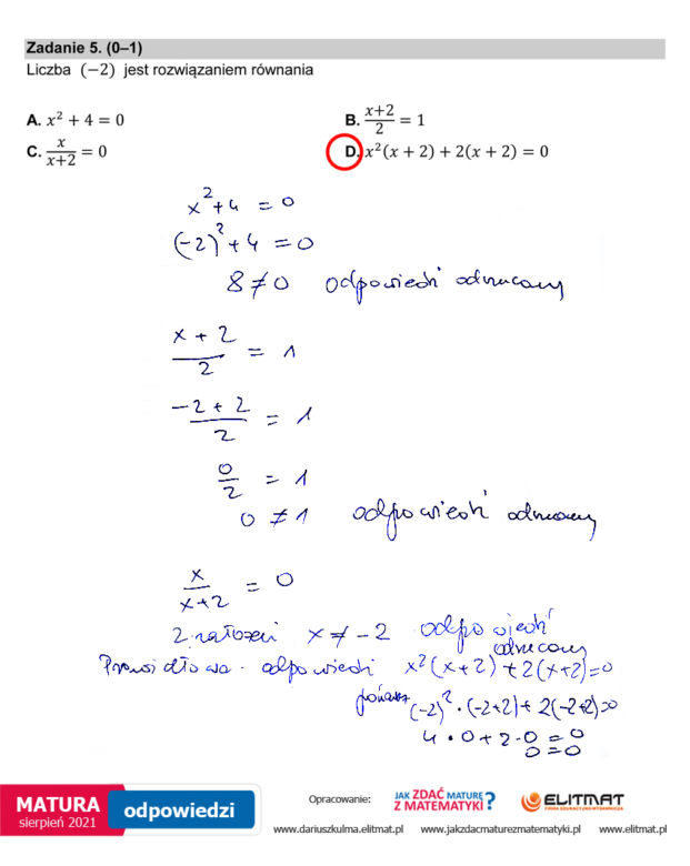  Matura poprawkowa 2021, matematyka. Odpowiedzi, pytania, arkusze CKE [24.08.2021]