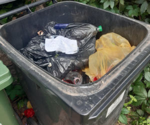 Kościerzyna. Leśnicy znaleźli porzucony w lesie worek ze śmieciami: Żono. Twój mąż bawił się dobrze