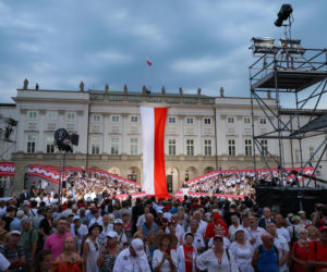 Marta Nawrocka na rocznicy zaprzysiężenia męża