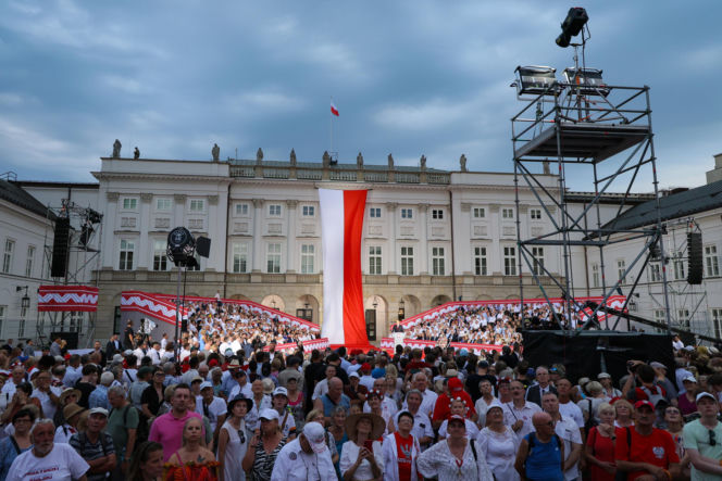 Marta Nawrocka na rocznicy zaprzysiężenia męża