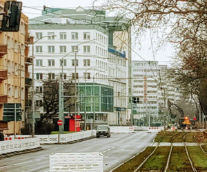 Ruszyła przebudowa torowiska na ul. Matejki