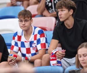 Górnik Zabrze - AS Monaco: Zdjęcia kibiców i zawodników z meczu eliminacji Ligi Konferencji
