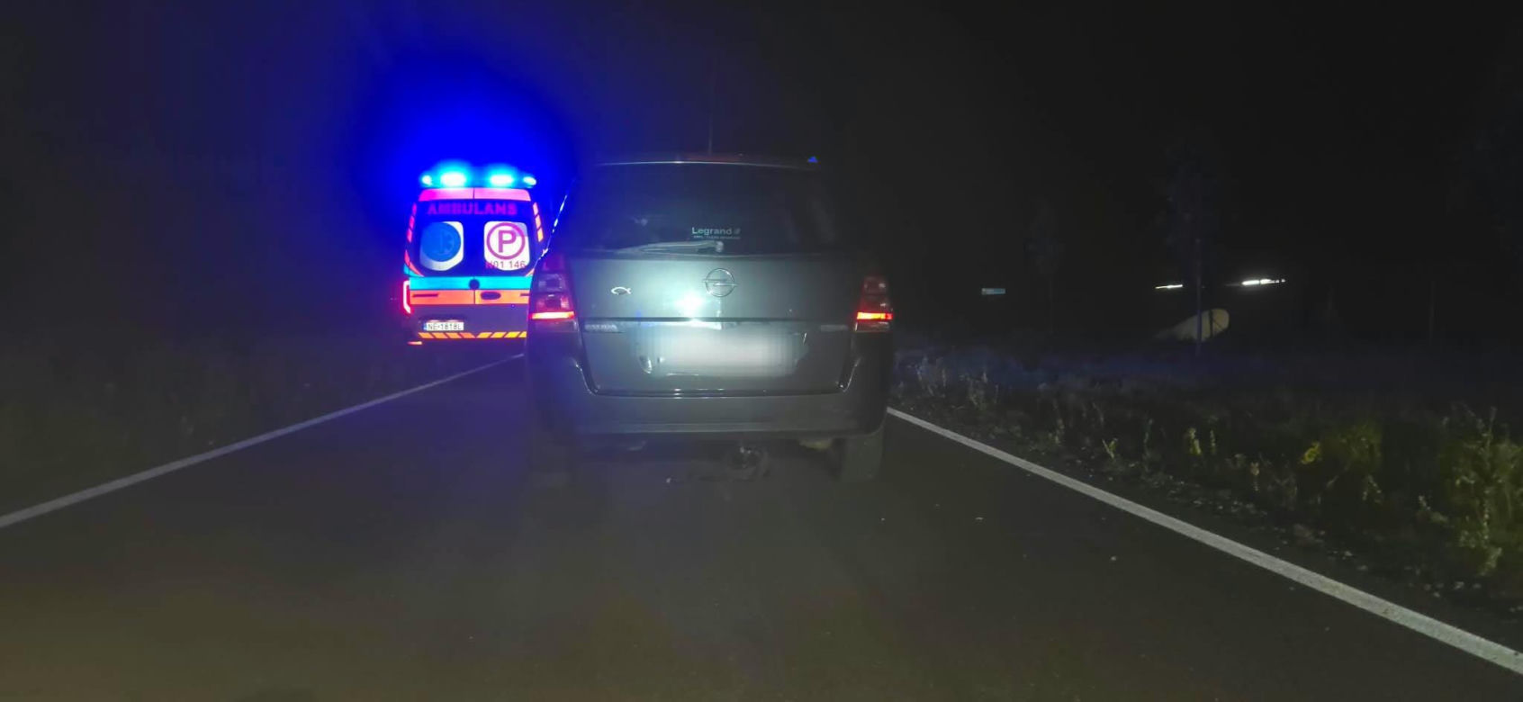 Tragedia pod Elblągiem. 15-latek na hulajnodze zginął po zderzeniu z autem