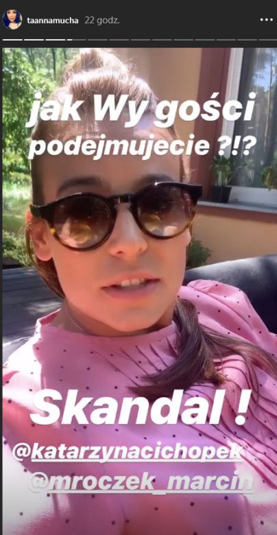 M jak miłość po wakacjach 2019. Anna Mucha na planie