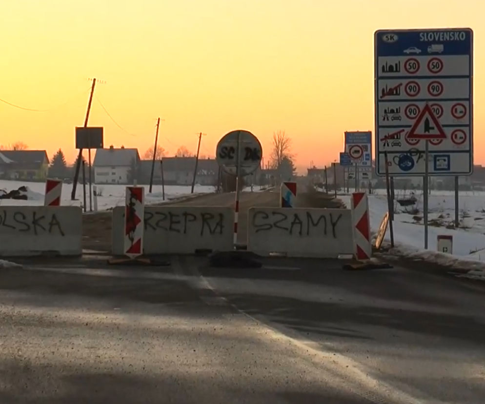 Przejście graniczne ze Słowacją w Suchej Horze
