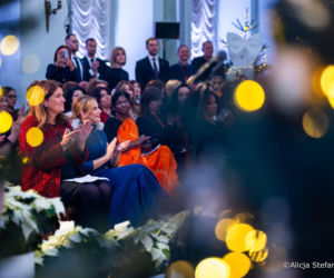 Marta Nawrocka na spotkaniu przedświątecznym z Paniami Ambasador i Współmałżonkami Szefów Misji Dyplomatycznych