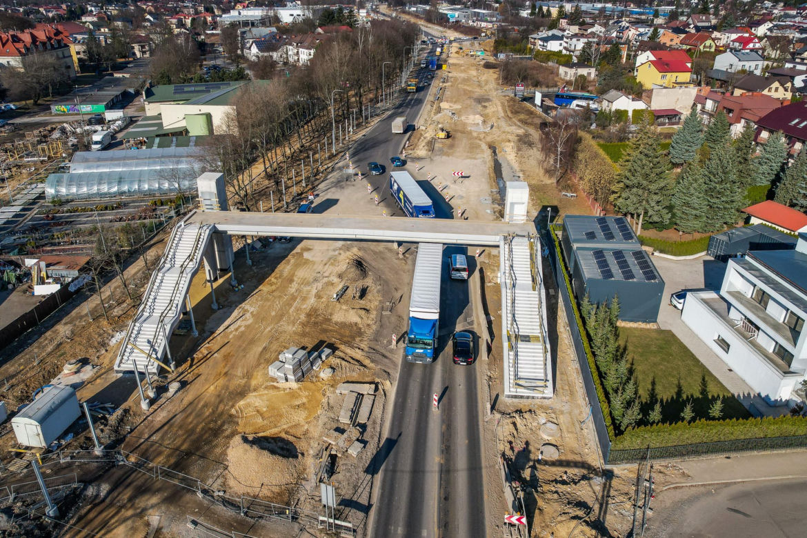 Przebudowa DK94 w Olkuszu - marzec 2026