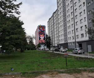 Ogromny mural w Skarżysku-Kamiennej