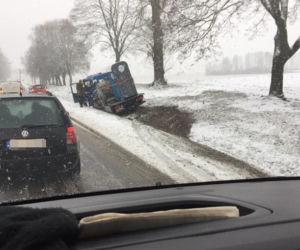 Podlaskie. Wypadek na DK 65. To było czołowe zderzenie